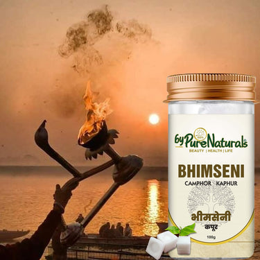 byPureNaturals Bhimseni Camphor- 100gm - BuyPureNaturals