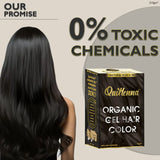 QuikHenna Organic Gel Hair Color 210 Gm - 1N Natural Black - BuyPureNaturals