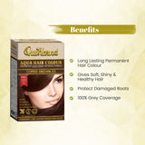 QuikHenna AQUA Powder Hair Color- 110 Gm- 3G Coffee Brown - BuyPureNaturals