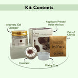 QH+ QuikHenna CLINICA Organic Gel Derma Brown Tint Hair Colour- 46gm- 0B Natural Grey Brown - BuyPureNaturals