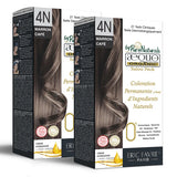 Aequo Organic Cream Hair Colour Salon Pack- 120ml- 4N Medium Brown - BuyPureNaturals