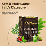 QuikHenna Organic Gel Hair Color 210 Gm -  3N Dark Brown - BuyPureNaturals