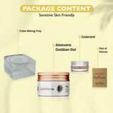 QH+ QuikHenna FLORA Organic Gel Roots Touch Up Hair Color- 32gm- 4G Golden Brown - BuyPureNaturals