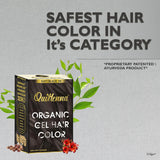 QuikHenna Organic Gel Hair Color 210 Gm -2N Soft Black - BuyPureNaturals