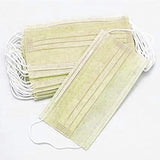byPureNaturals Non Wooven Unisex 3 Ply Protective Disposable Face Mask with Nose Clip (Pack of 10, Yellow) - BuyPureNaturals