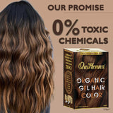 QuikHenna Organic Gel Hair Color 210 Gm - 4G Golden Brown - BuyPureNaturals