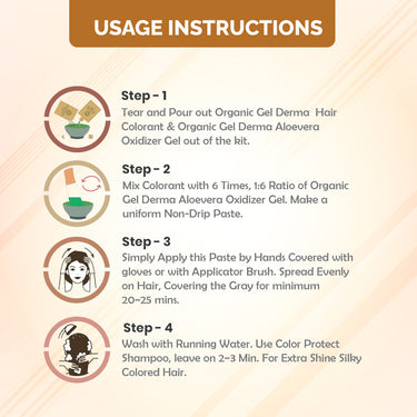 QH+ QuikHenna CLINICA Organic Gel Innovative Derma Hair Color 165gm- 1N Natural Black - BuyPureNaturals