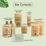 QH+ QuikHenna CHROMA Organic Gel 100% Pure Natural Zero Allergens Hair Color- 140gm - BuyPureNaturals