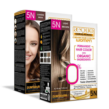 Aequo Organic Cream Hair Colour for Women- 170ml