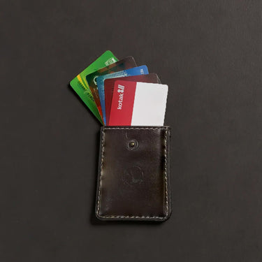 Daira - Single Pocket Leather Card Holder - Tan - BuyPureNaturals