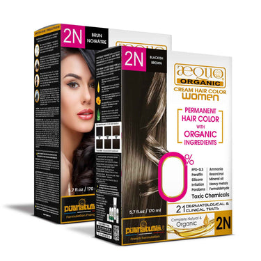 Aequo Organic Cream Hair Colour for Women- 170ml