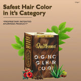 QuikHenna Organic Gel Hair Color 210 Gm - 5N Light Brown - BuyPureNaturals