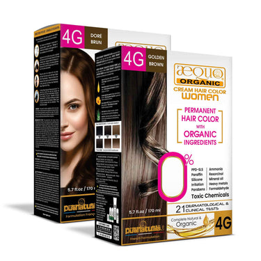 Aequo Organic Cream Hair Colour for Women- 170ml