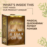 QuikHenna Organic Gel Hair Color 210 Gm - 7G Blonde - BuyPureNaturals