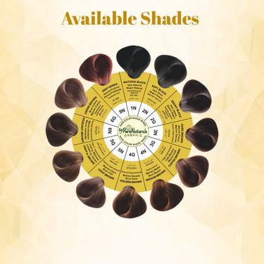QuikHenna AQUA Powder Hair Color-110 Gm- 7G Blonde - BuyPureNaturals