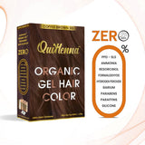 QuikHenna Organic Gel Hair Color 120 Gm - 3G Coffee Brown - BuyPureNaturals