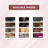 QH+ QuikHenna CLINICA Organic Gel Innovative Derma Hair Color 165gm- 5N Light Brown - BuyPureNaturals