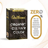 QuikHenna Organic Gel Hair Color 120 Gm -2N Soft Black - BuyPureNaturals