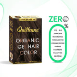 QuikHenna Organic Gel Hair Color 120 Gm -  3N Dark Brown - BuyPureNaturals