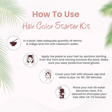 byPureNaturals 100% Organic Hair Coloring Kit- 100 Gm - BuyPureNaturals