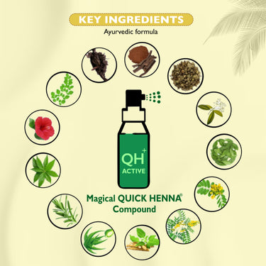 QH+ QuikHenna FLORA Organic Gel Roots Touch Up Hair Color- 32gm- 1N Natural Black - BuyPureNaturals