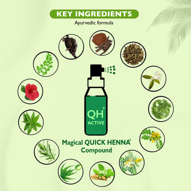 QH+ QuikHenna FLORA Organic Gel Double Use Hair Color- 70gm- 1N Natural Black - BuyPureNaturals