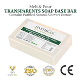 Hasthkar Clear Glycerine Soap Base Bar- 450gm