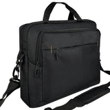 Goalu 16 inch Messenger Laptop Bag with Handle & Shoulder Strap-Black - BuyPureNaturals