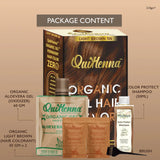 QuikHenna Organic Gel Hair Color 210 Gm - 5N Light Brown - BuyPureNaturals