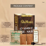 QuikHenna Organic Gel Hair Color 210 Gm - 5G Light Golden Brown - BuyPureNaturals