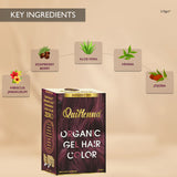 QuikHenna Organic Gel Hair Color 210 Gm - 9RG Burgundy - BuyPureNaturals