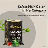 QuikHenna Organic Gel Hair Color 210 Gm - 1N Natural Black - BuyPureNaturals