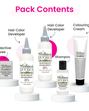 byPureNaturals Organic Cream Hair Colour for Women Brun Onyx 3N