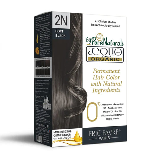 byPureNaturals Organic Cream Hair Colour Soft Black 2N