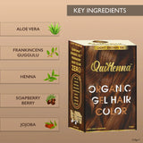 QuikHenna Organic Gel Hair Color 210 Gm - 5N Light Brown - BuyPureNaturals
