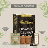 QuikHenna Organic Gel Hair Color 210 Gm - 1N Natural Black - BuyPureNaturals