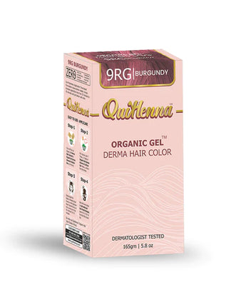 Quikhenna Derma Gel Organic Hair Colour Burgundy 9RG byPureNaturals