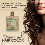 QuikHenna Organic Gel Hair Color 210 Gm - 3G Coffee Brown - BuyPureNaturals