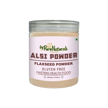byPureNaturals Gluten Free Alsi Atta (Flaxseed Powder Flour)- 200 Gm - BuyPureNaturals