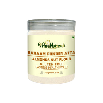 byPureNaturals Gluten Free Badaam Powder Atta (Almonds Flour)- 250 Gm - BuyPureNaturals