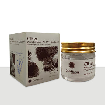QH+ QuikHenna CLINICA Organic Gel Derma Tint Hair Colour- 46gm - BuyPureNaturals