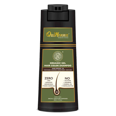 QH+ QuikHenna EVARA Organic Gel Hair Colour Shampoo