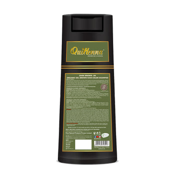 QH+ QuikHenna EVARA Organic Gel Hair Colour Shampoo- 400ml- 3N Dark Brown - BuyPureNaturals