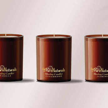 byPureNaturals Premium Healing Candles Pack of 3