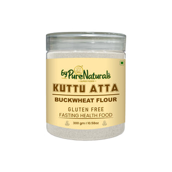 byPureNaturals Gluten Free Kuttu Vrat Atta (Buckwheat Flour)- 300 Gm - BuyPureNaturals