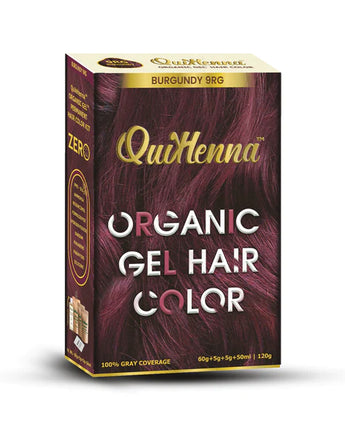 QuikHenna Gel Organic Hair Colour Burgundy 9RG byPureNaturals
