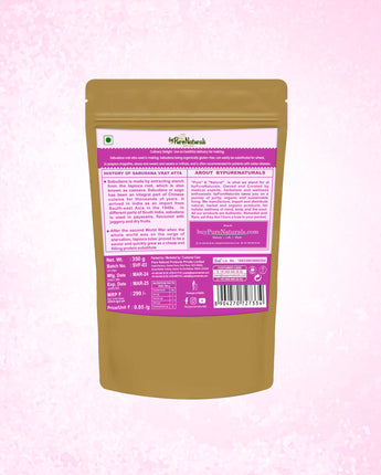 byPurenaturals Sabudana Vrat Atta - Sago Tapioca Flour 350gm 100% Pure - Ready to Use Vrat Atta