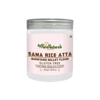 byPureNaturals Gluten Free Sama Rice Atta (Barnyard Millet Flour)- 250 Gm - BuyPureNaturals