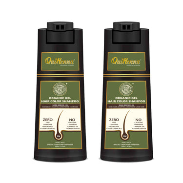 QH+ QuikHenna EVARA Organic Gel Hair Colour Shampoo