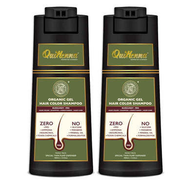 QH+ QuikHenna EVARA Organic Gel Hair Colour Shampoo